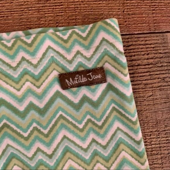 Matilda Jane Outfit Flower Print Sleeveless Top With Geometric Print Pants - Picture 14 of 16